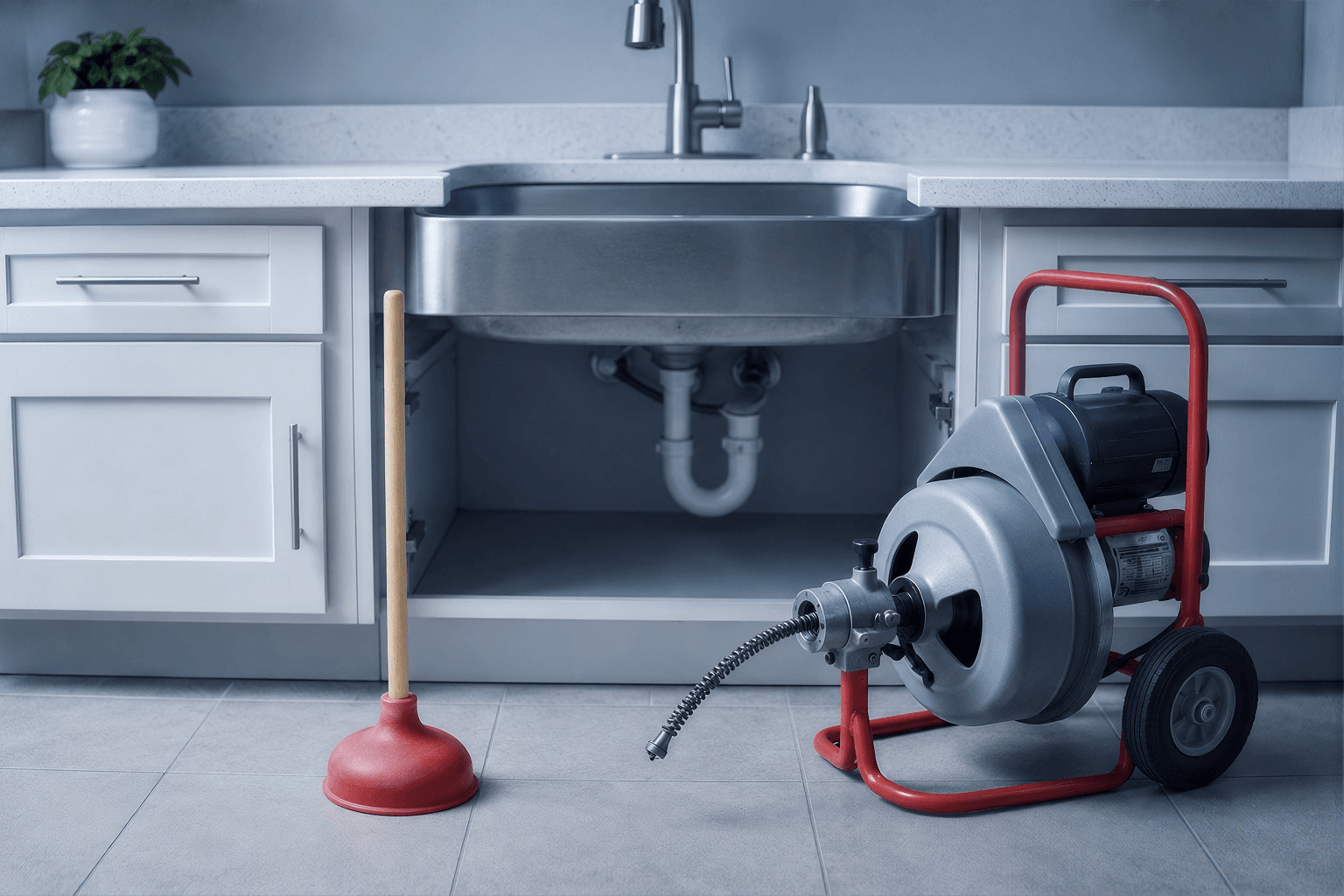 Comparing DIY drain cleaning methods versus professional plumber services